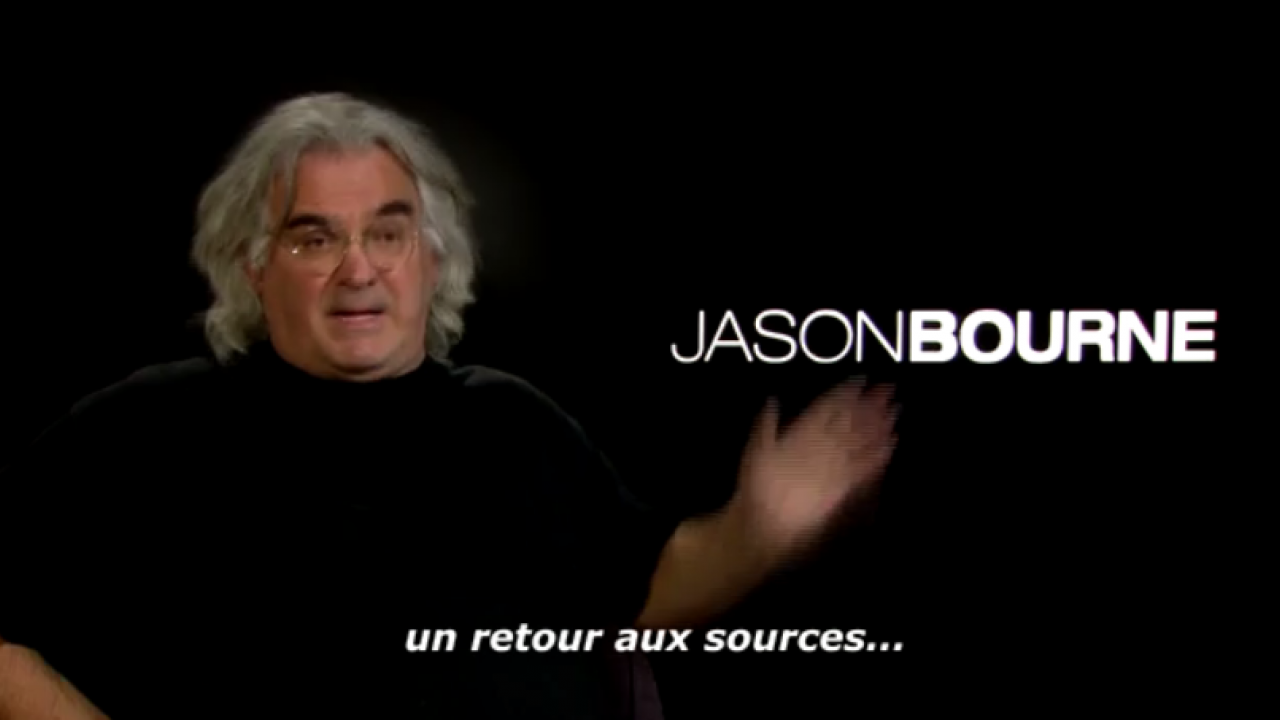 Paul Greengrass Jason Bourne