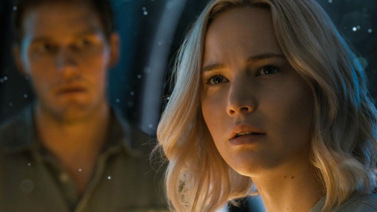 Jennifer Lawrence et Chris Pratt Passengers