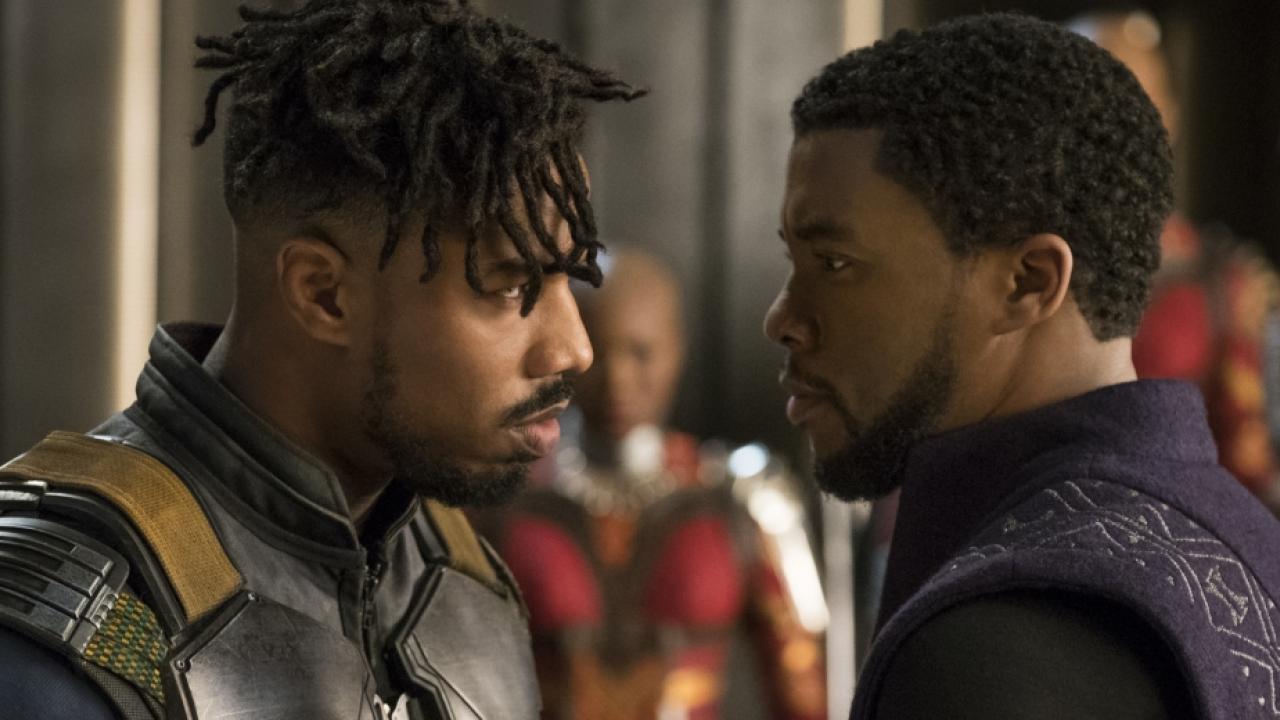 Michael B Jordan et CHadwick Boseman