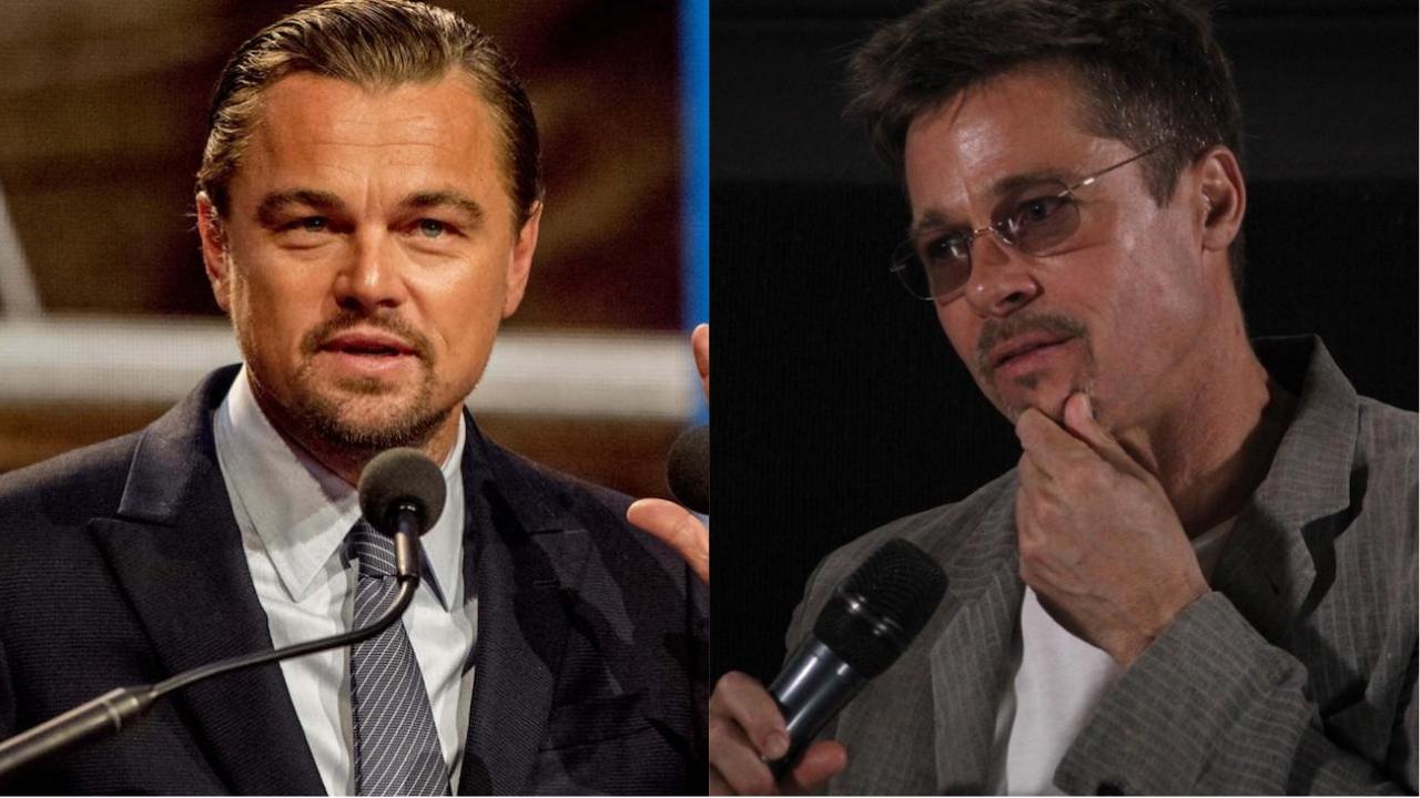 Leonardo DiCaprio et Brad Pitt