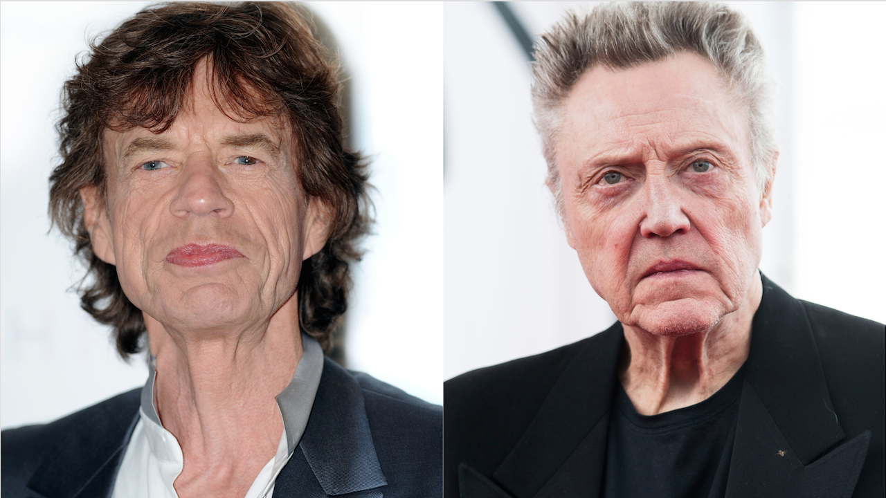 Mick Jagger Christopher Walken