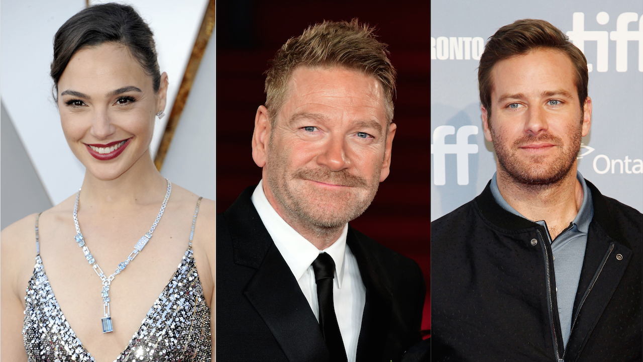 Gal Gadot Kenneth Branagh Armie Hammer