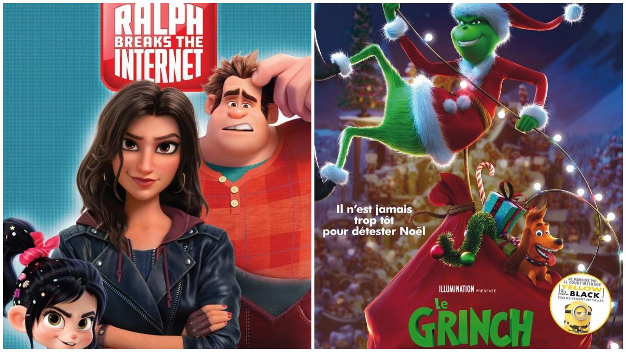 Box-office US du 9 décembre : Ralph 2.0 et Le Grinch trônent toujours