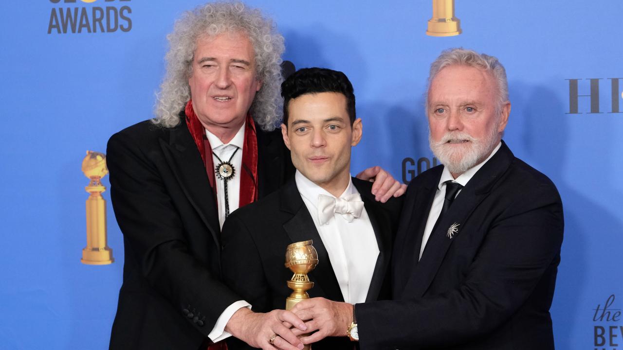 Rami Malek, Roger Taylor et Brian May