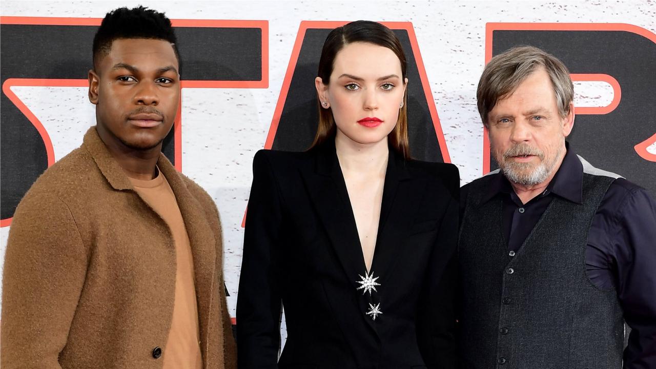 Boyega Ridley Hamill Star Wars 9