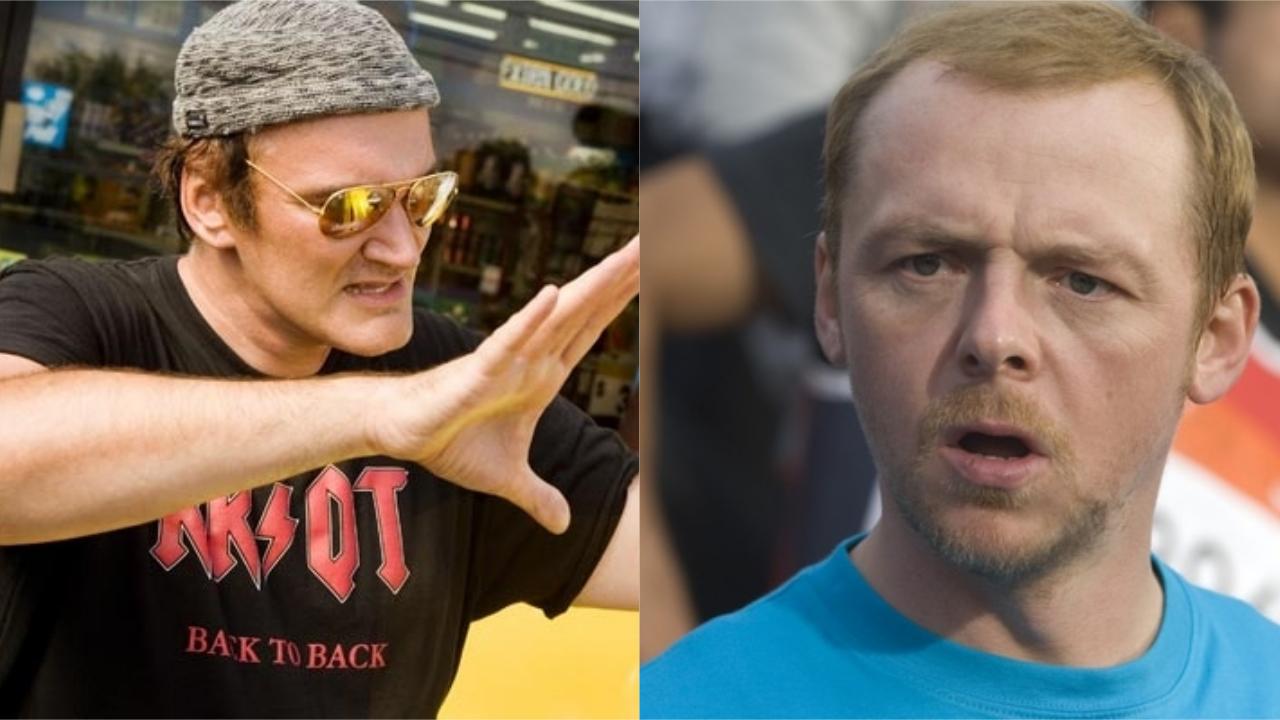 Tarantino tacle Simon Pegg