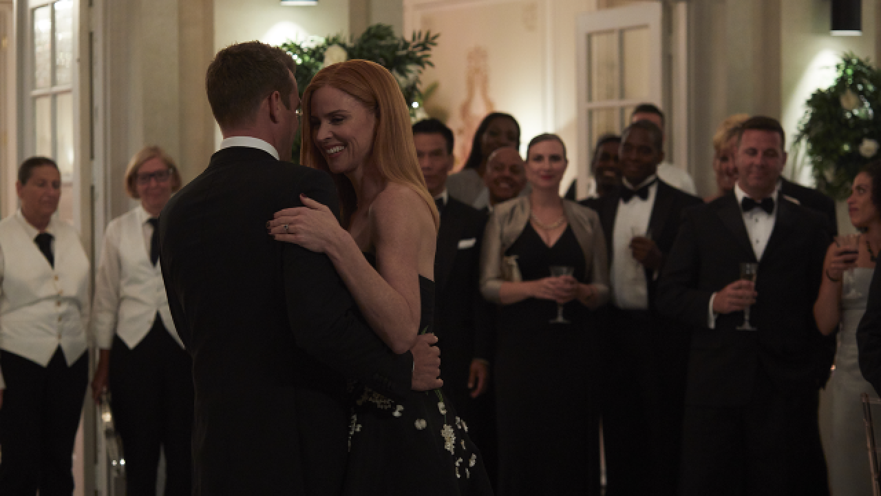 Suits Harvey et Donna 