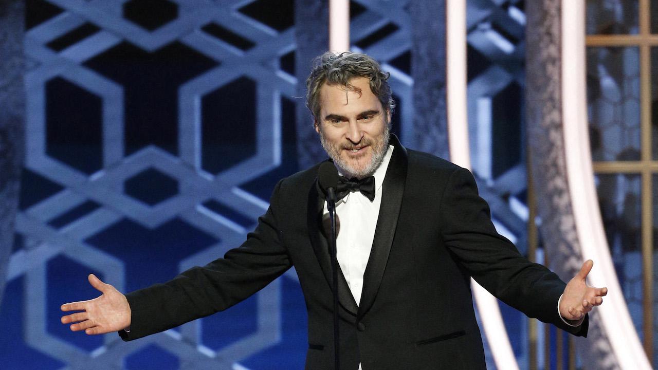 Joaquin Phoenix : menu vegan Golden Globes