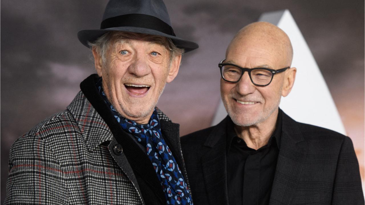 Ian McKellen et Patrick Stewart