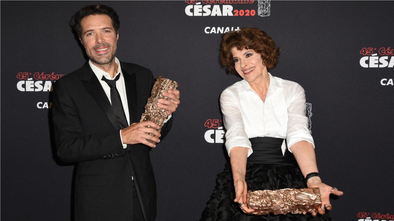 Nicolas Bedos et Fanny Ardant 