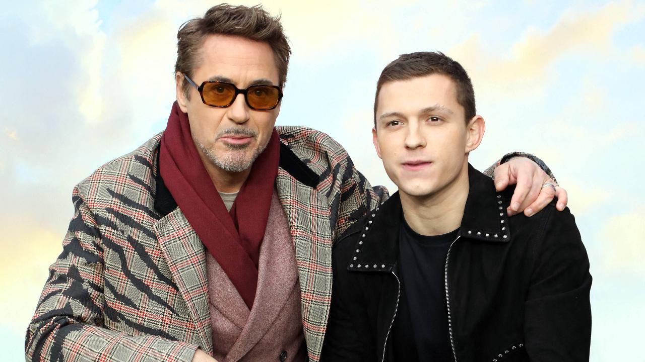 Robert Downey Jr. et Tom Holland