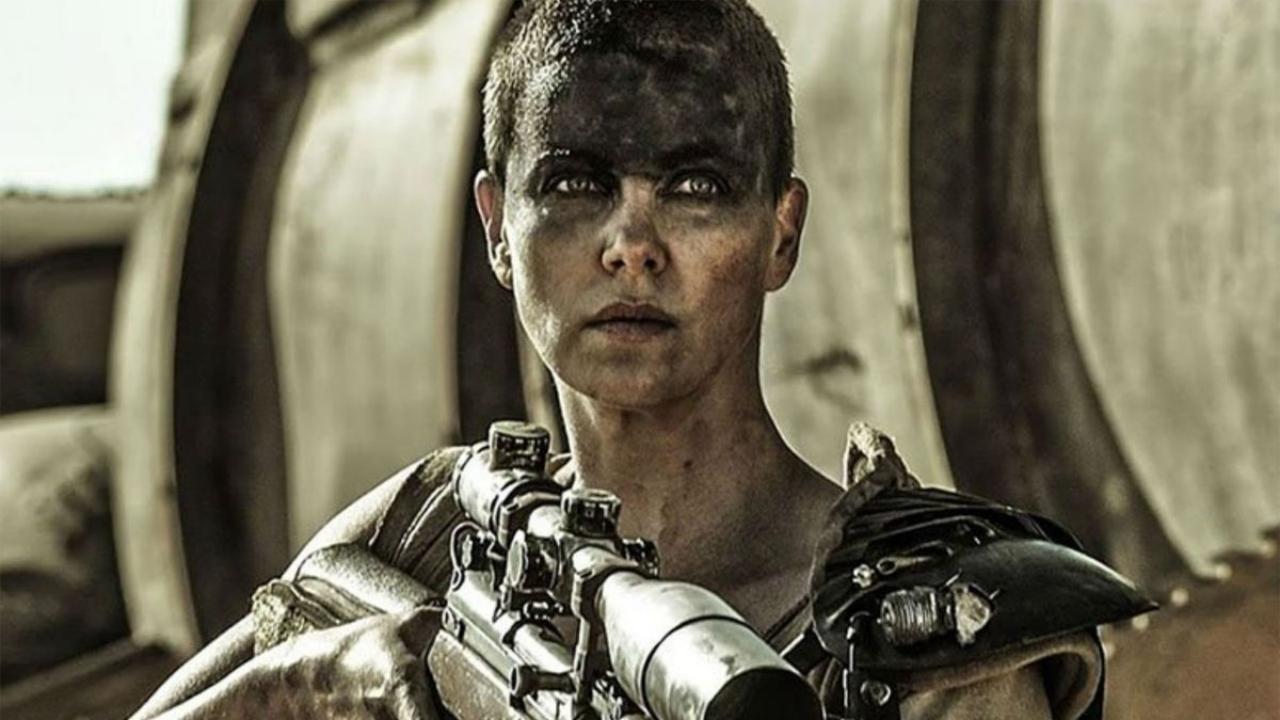 Charlize Theron en Furiosa dans Max Max : Fury Road (2015)