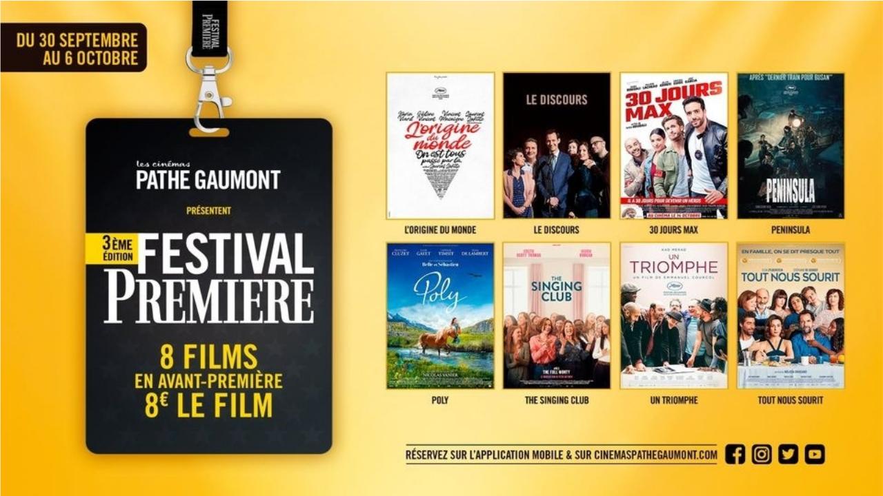 Concours : Gagnez des places pour le festival Première