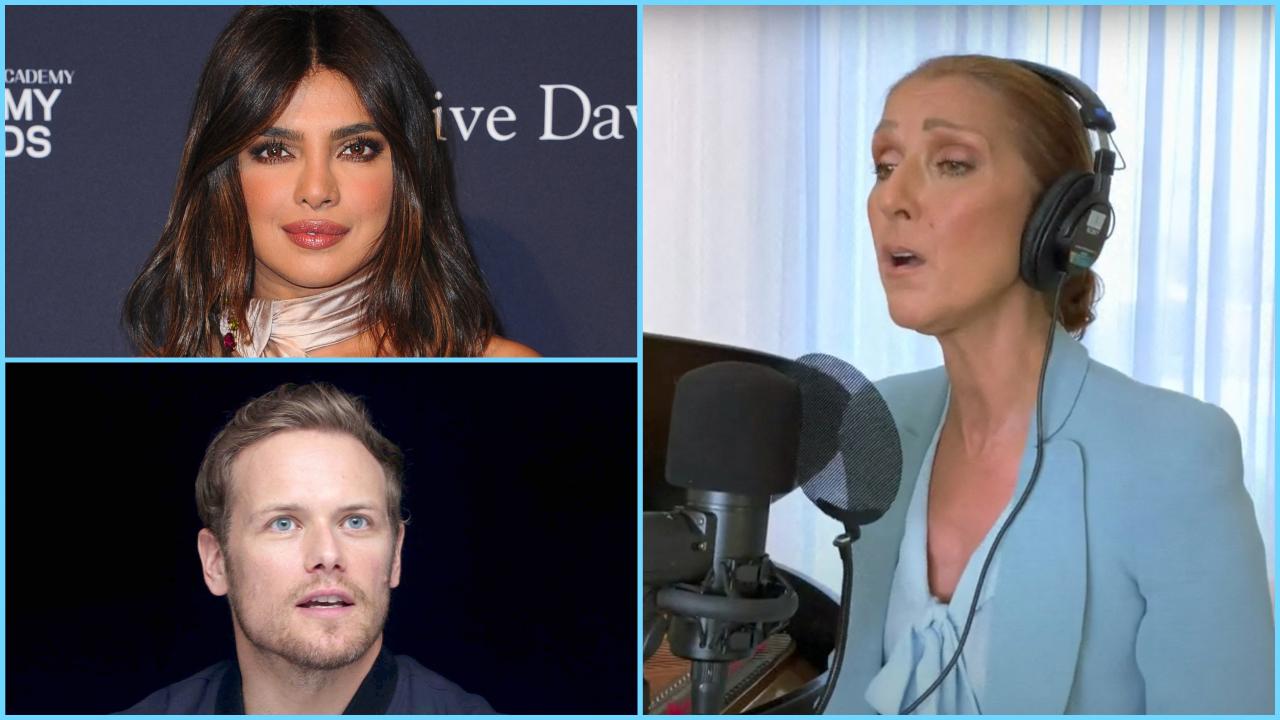 Céline Dion Priyanka Chopra Jonas et Sam Heughan