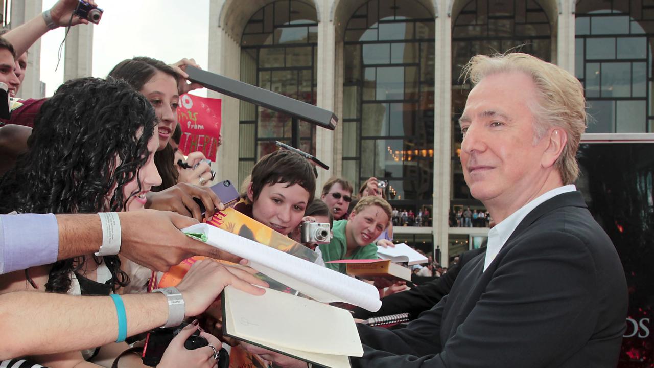 Le journal intime d'Alan Rickman sera publié en 2022