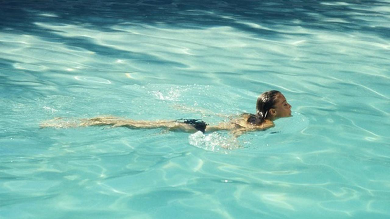 Romy Schneider dans La Piscine de Jacques Deray (1969)