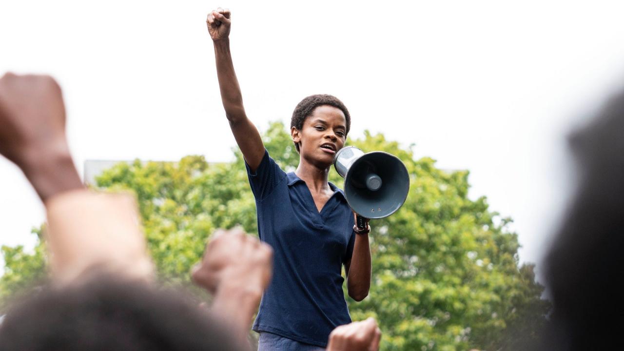 Letitia Wright dans Mangrove