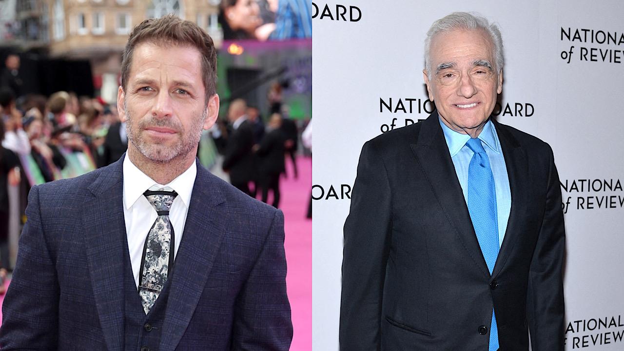 Zack Snyder et Martin Scorsese