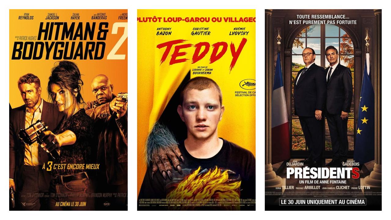 Affiche sorties de films mercredi 30 juin 2021