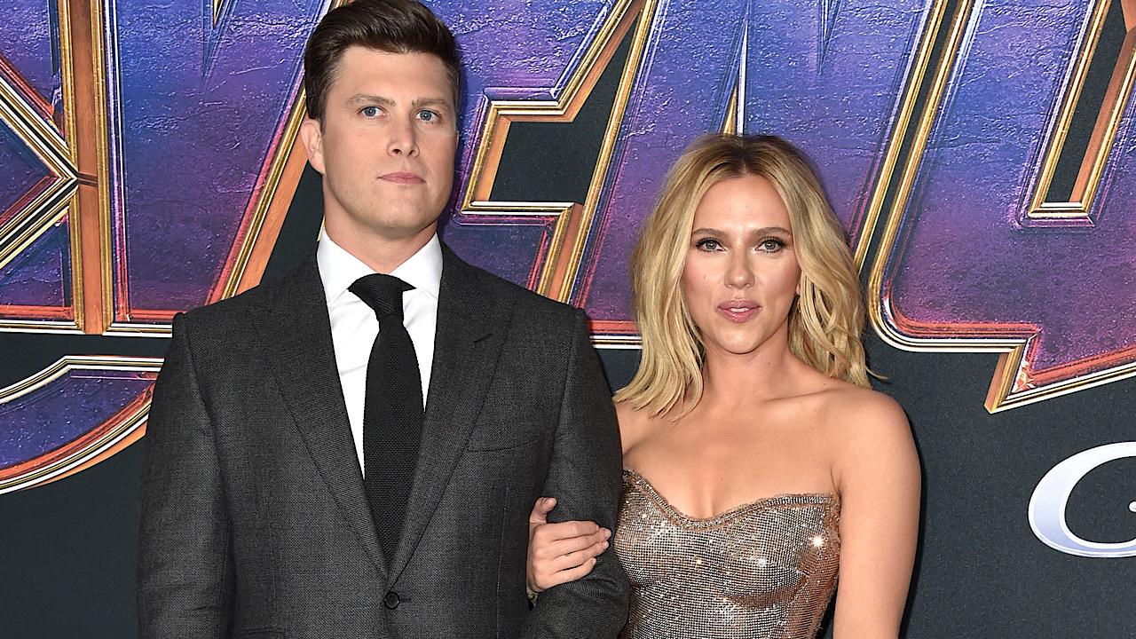 Scarlett Johansson et Colin Jost