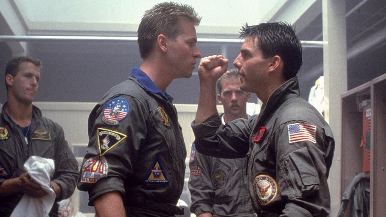 Val Kilmer  Tom Cruise Top Gun