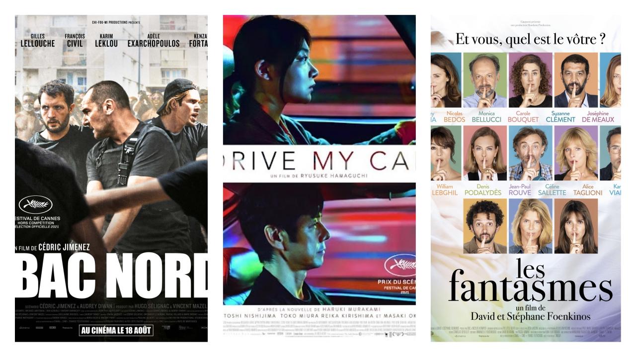 Affiche sorties de films mercredi 11 août 2021