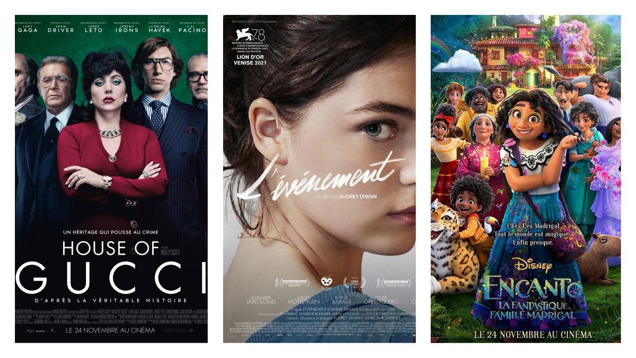 Affiches sorties de film mercredi 24 novembre 2021