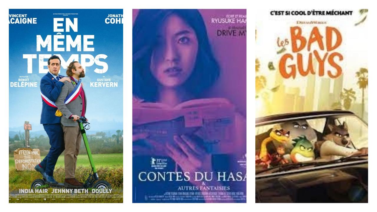 Affiches sorties de film mercredi 6 avril 2022