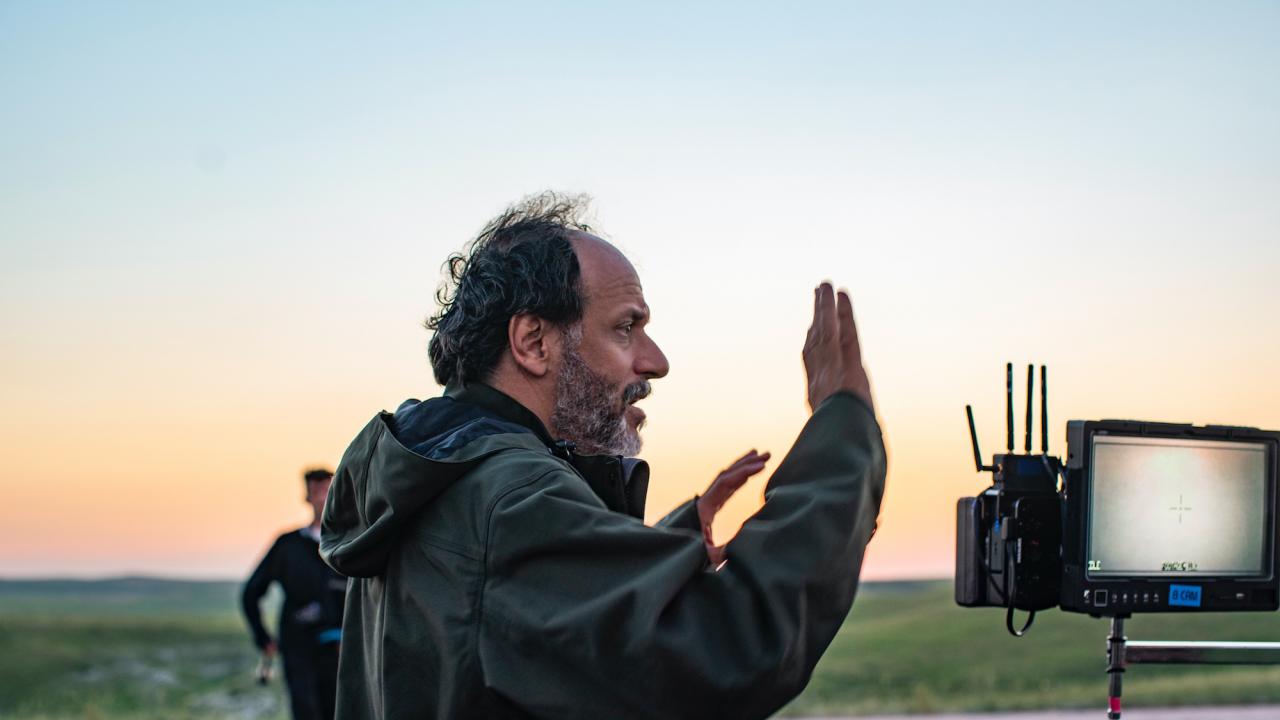 Luca Guadagnino sur le tournage de Bones and All