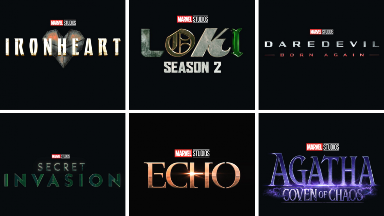 séries marvel