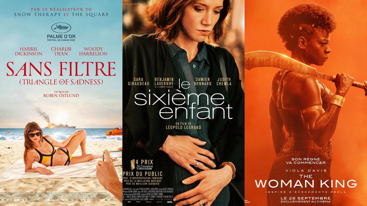 Affiches sorties de film mercredi 28 septembre 2022