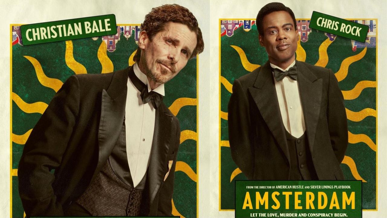  Christian Bale évitait Chris Rock sur le tournage d'Amsterdam : "Il est trop drôle !"