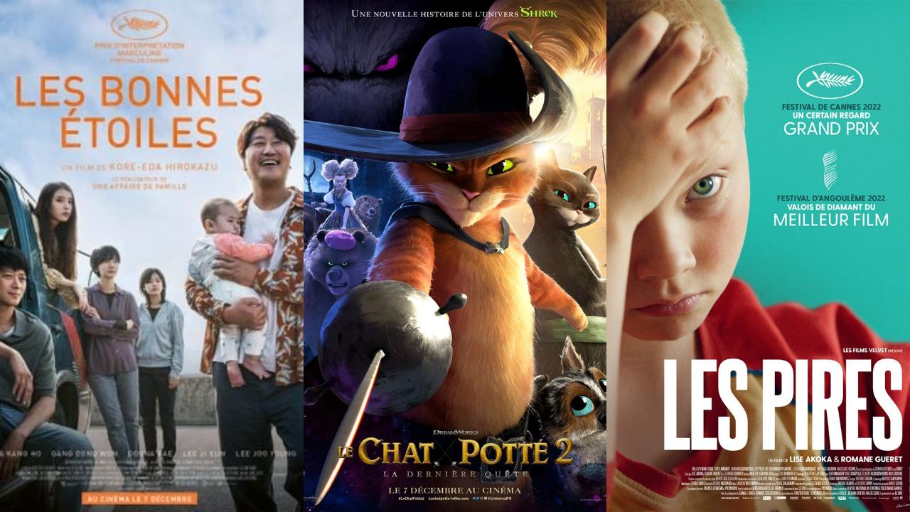 Affiches sorties de film mercredi 7 décembre 2022