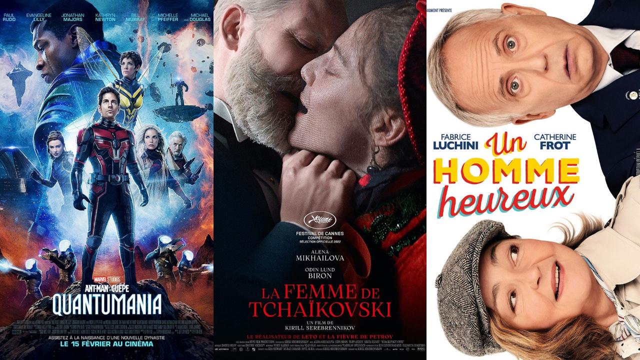 Affiches Films à l'affiche mercredi 15 février 2023