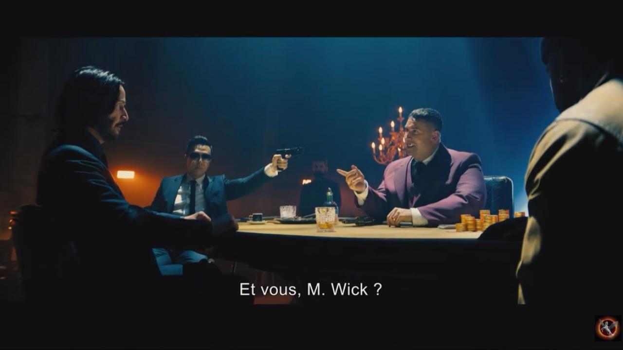 Extrait plein de menaces de John Wick 4, avec Keanu Reeves, Donnie Yen, Shamier Anderson et Scott Adkins