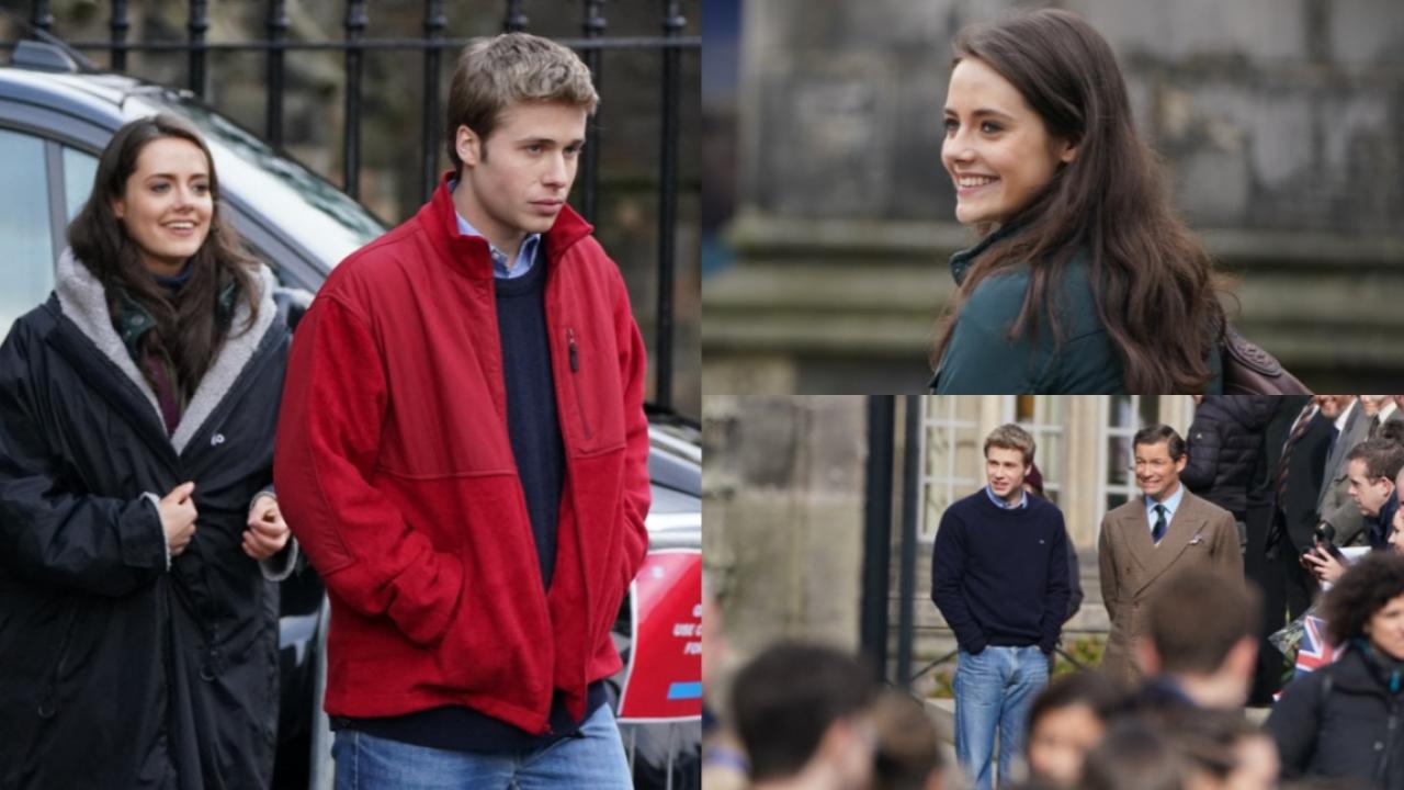  Tournage de The Crown saison 6 : Les premières photos des Kate et William de Netflix