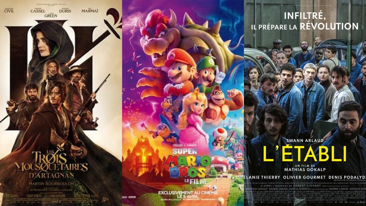 Affiches Films à l'affiche mercredi 5 avril 2023