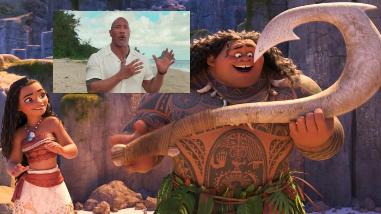 Dwayne Johnson annonce le remake de Vaiana en live action