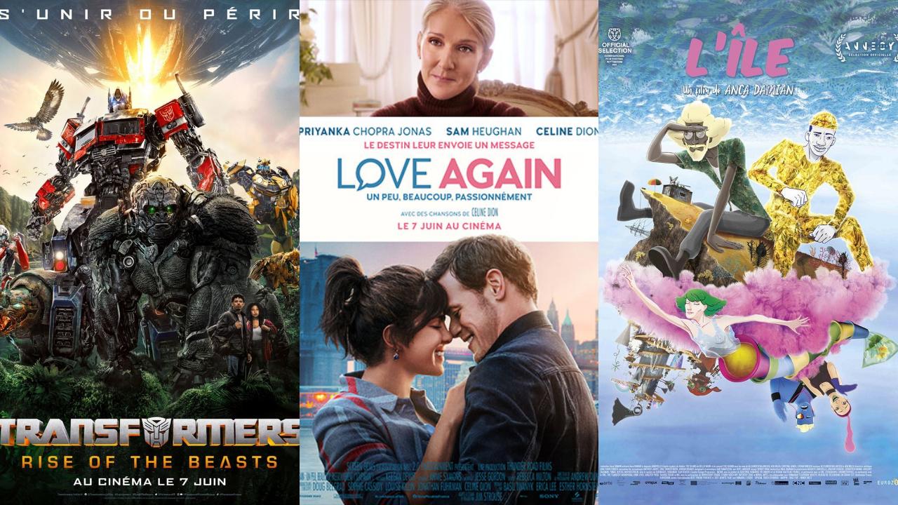 Affiches Films à l'affiche mercredi 7 juin 2023