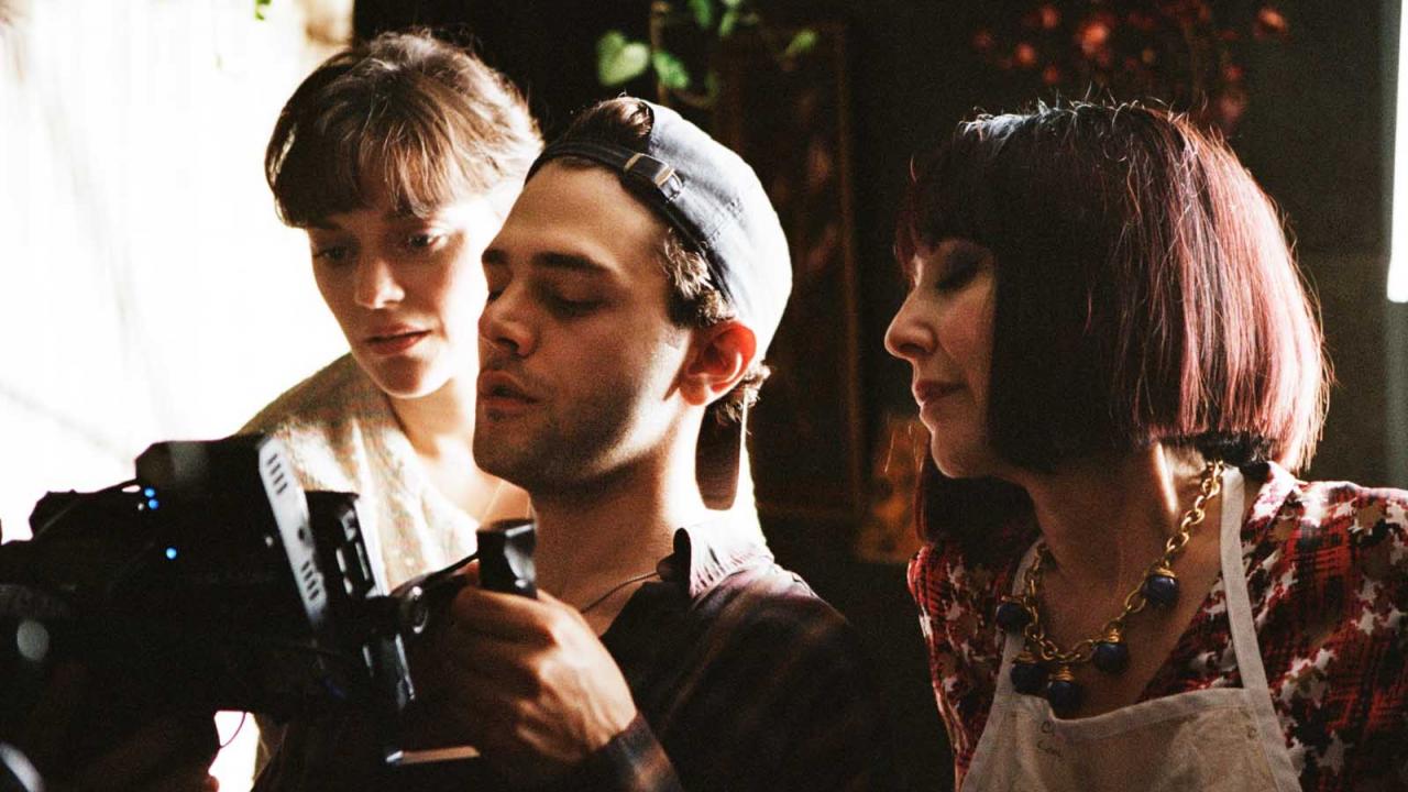 Xavier Dolan sur le tournage de Juste la fin du monde