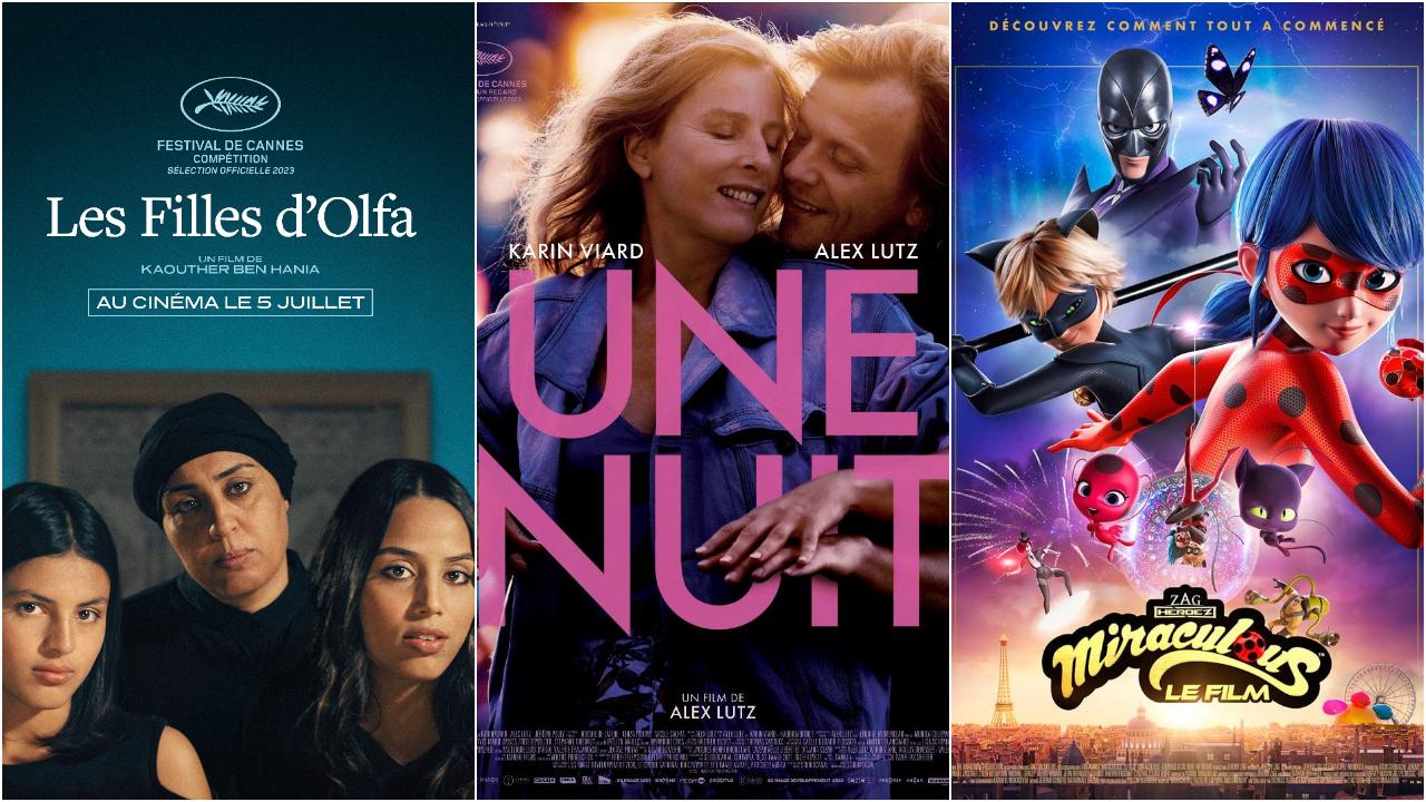 Affiches Films à l'affiche mercredi 5 juillet 2023