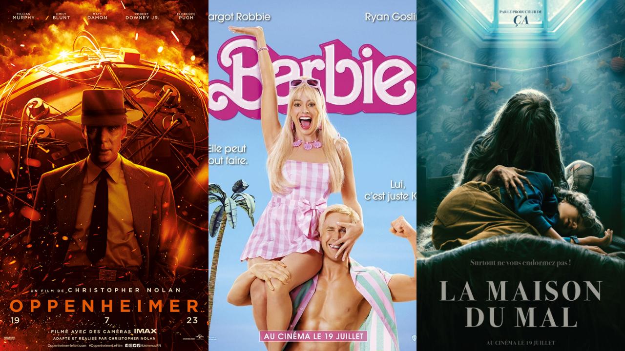 Affiches Films à l'affiche mercredi 19 juillet 2023