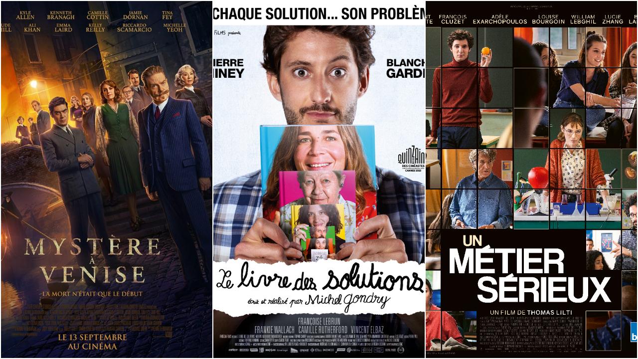 Affiches Films à l'affiche mercredi 13 septembre 2023