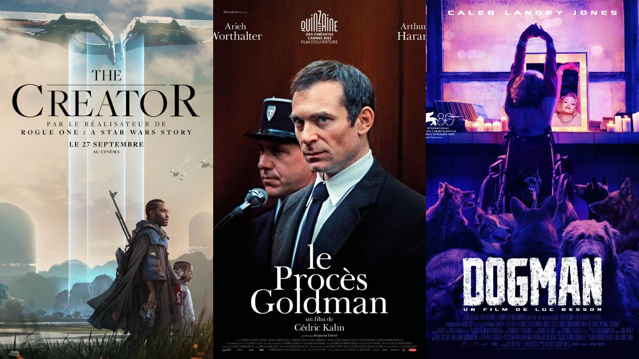 Affiches Films à l'affiche mercredi 27 septembre 2023