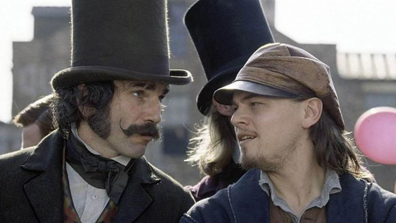 Daniel Day-Lewis et DiCaprio dans Gangs of New York