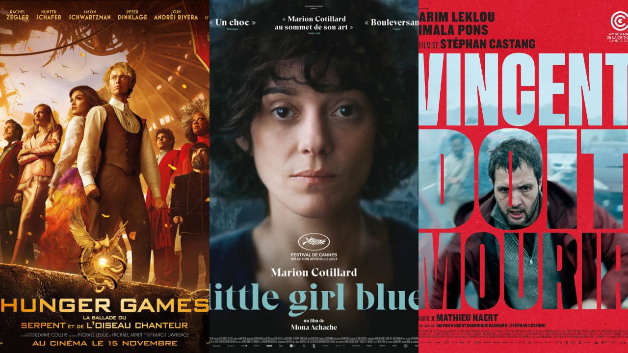 Affiches Films à l'affiche mercredi 15 novembre 2023