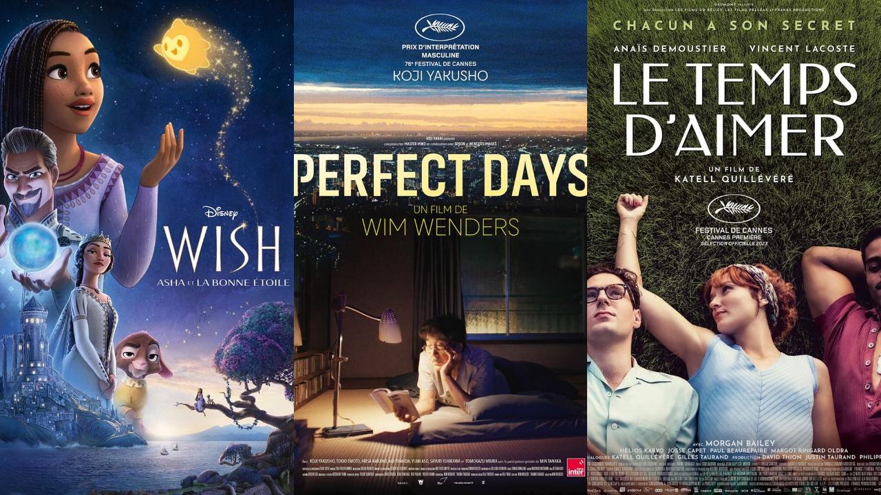 Affiches Films à l'affiche mercredi 29 novembre 2023