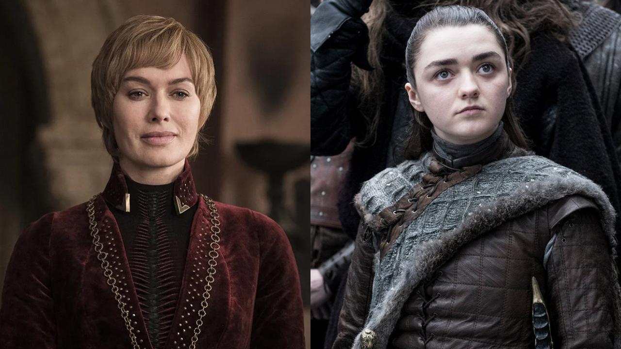 Cersei Lannister et Arya Stark GOT saison 7