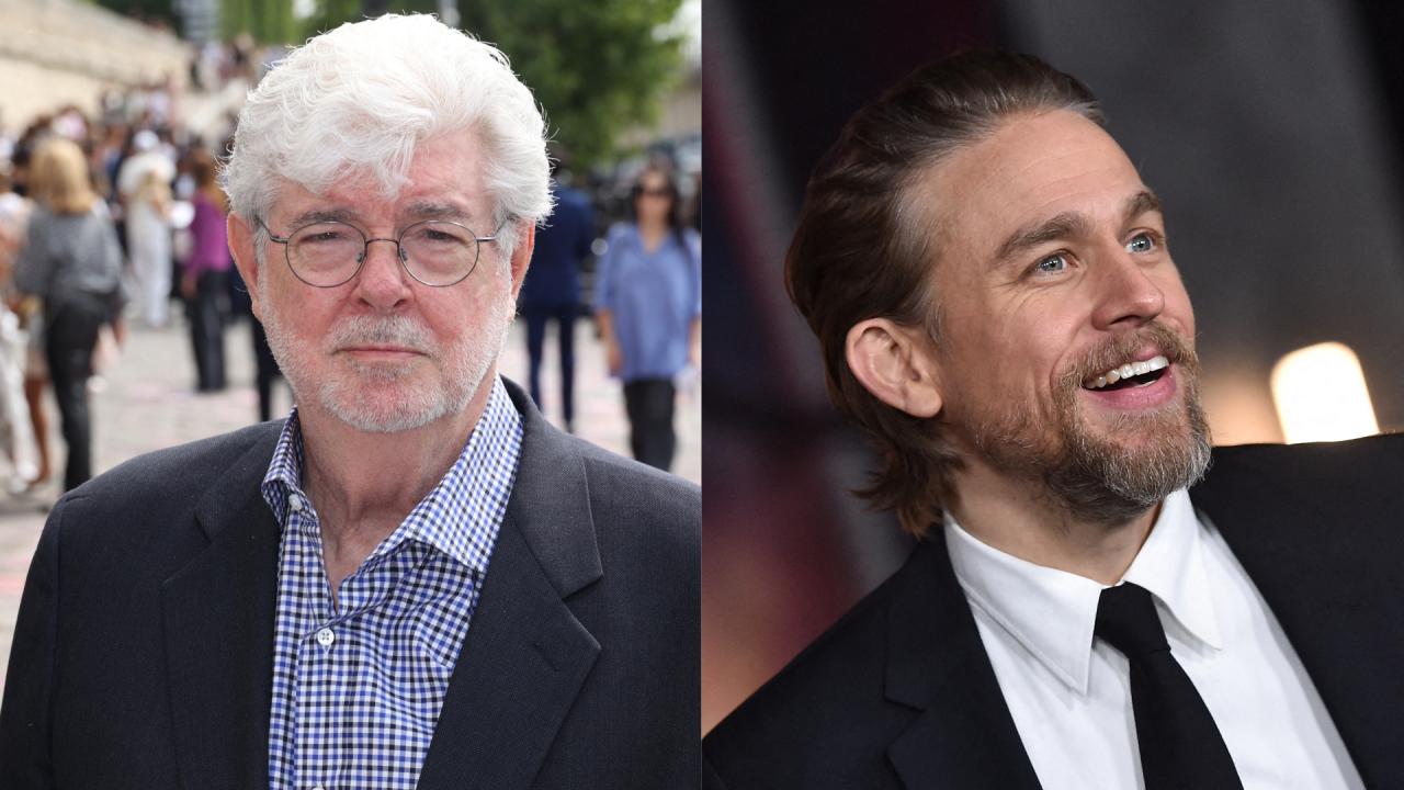 Charlie Hunnam et George Lucas