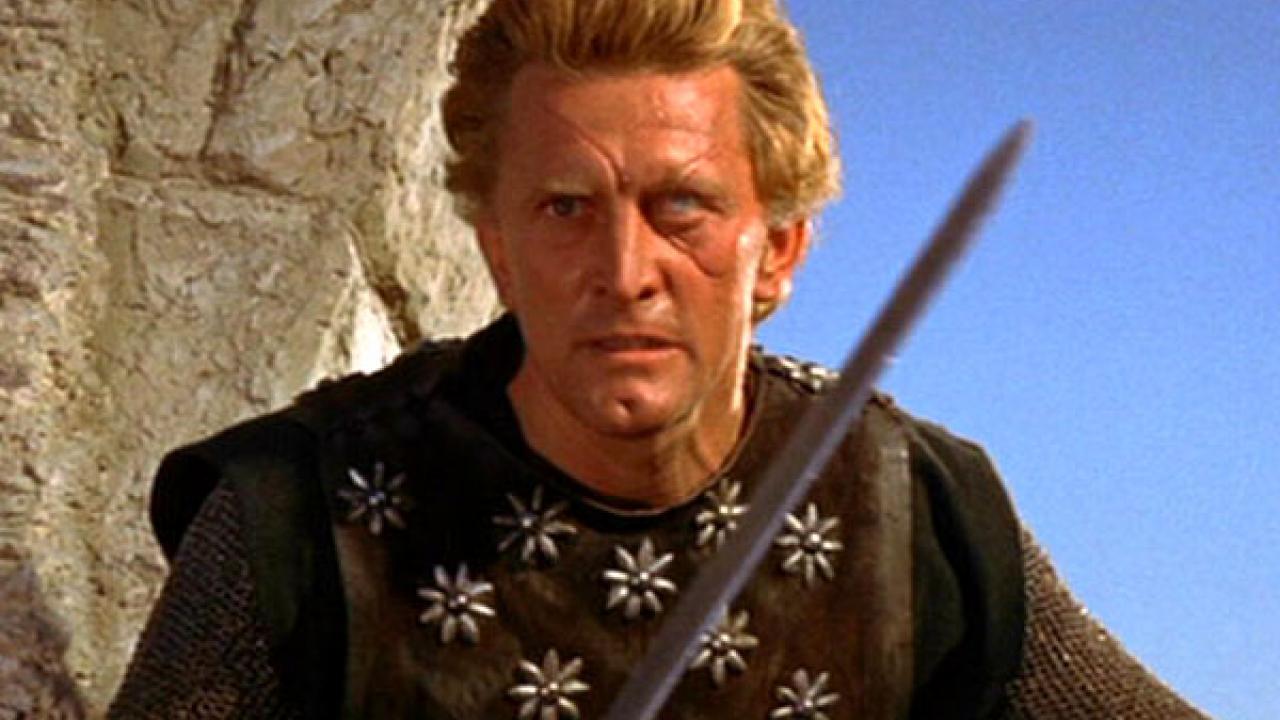 Kirk Douglas dans Les Vikings (1958)